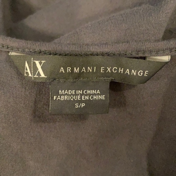 ARMANI EXCHANGE - grey tank w silver & grey sequins - S - Picture 6 of 16